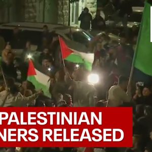 Israel-Hamas deal: 39 Palestinian prisoners released following hostage release | LiveNOW from FOX