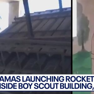 Hamas rocket launch site found inside Boy Scout hall, Israel Defense Forces say | LiveNOW from FOX