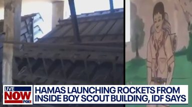 Hamas rocket launch site found inside Boy Scout hall, Israel Defense Forces say | LiveNOW from FOX