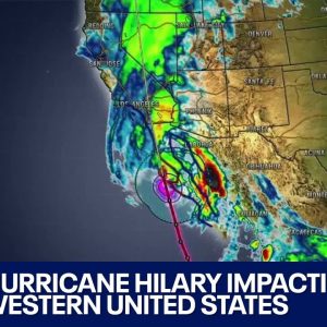 Hurricane Hilary: Damage, floods, and wind impacting California as Category 1 | LiveNOW from FOX