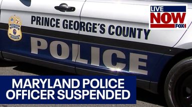 Prince George's police officer suspended after viral TikTok video | LiveNOW from FOX