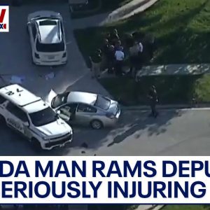 FL Sheriff: Driver rams 2 deputies, seriously injuring both | LiveNOW from FOX