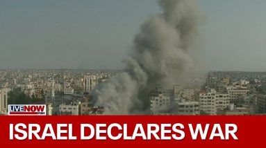 BREAKING: Israel officially declares war on Hamas, 600+ killed, 2,000+ wounded | LiveNOW from FOX