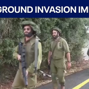 Israeli ground invasion imminent in Hamas war | LiveNOW from FOX