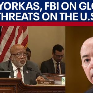 Homeland Security and FBI head testify on global threats to the U.S. | LiveNOW from FOX