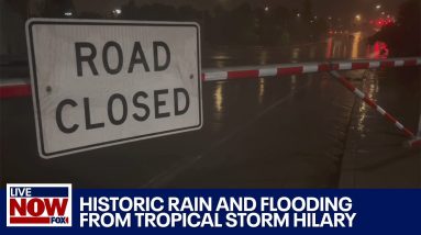 Hurriquake: Earthquake, flooding as Tropical Storm Hilary soaks California | | LiveNOW from FOX