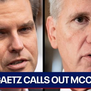 Matt Gaetz calls for Kevin McCarthy’s ouster as House Speaker after shutdown deal | LiveNOW from FOX