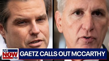 Matt Gaetz calls for Kevin McCarthy’s ouster as House Speaker after shutdown deal | LiveNOW from FOX