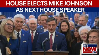 Mike Johnson elected House Speaker | LiveNOW from FOX