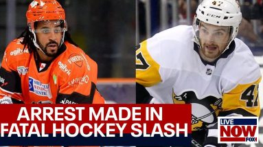 Adam Johnson death: Arrest made following skate slaying incident | LiveNOW from FOX