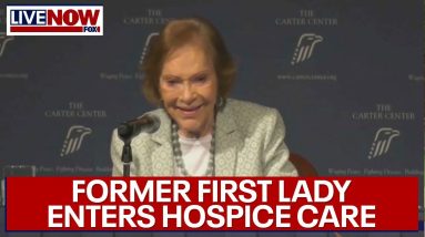 Former first lady Rosalynn Carter, 96, enters hospice care at Georgia home | LiveNOW from FOX