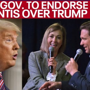 Trump reacts after Iowa Gov Kim Reynolds set to endorse DeSantis for president | LiveNOW from FOX