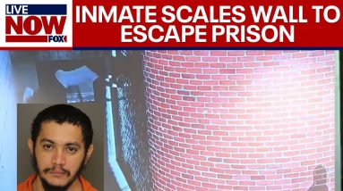 Prison escape: Pennsylvania inmate scales wall, new video released | LiveNOW from FOX