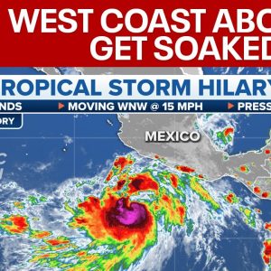 Tropical Storm Hilary: Massive storm impacting West Coast | LiveNOW from FOX