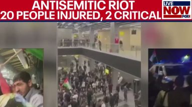 Russian Dagestan airport: Mob storms, screaming antisemitic remarks, 20 hurt | LiveNOW from FOX