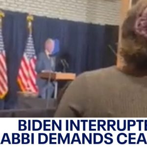 Israel war: 'ceasefire now' Biden heckled during fundraiser event | LiveNOW from FOX