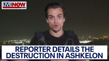 Israel Hamas war: correspondent describes wreckage in Ashkelon, Israel | LiveNOW from FOX