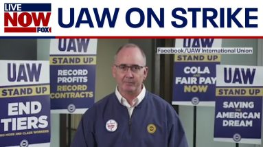 UAW on Strike: President targets plants in Michigan, Ohio, and Missouri | LiveNOW from FOX