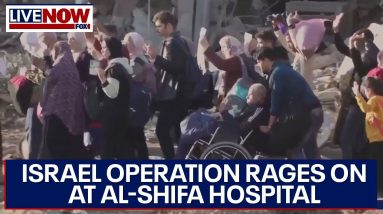 Israel-Hamas war: Search operation ongoing at Al-Shifa hospital in Gaza | LiveNOW from FOX