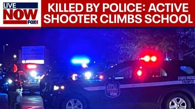 Shooter climbs atop of school, killed by police|  | LiveNOW from FOX