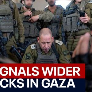 Israeli forces signal wider offensive in Southern Gaza | LiveNOW from FOX
