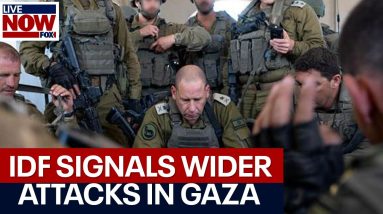 Israeli forces signal wider offensive in Southern Gaza | LiveNOW from FOX