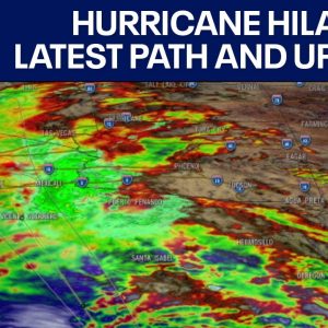 Hurricane Hilary: Storm shifts, latest projections for California, Arizona | LiveNOW from FOX