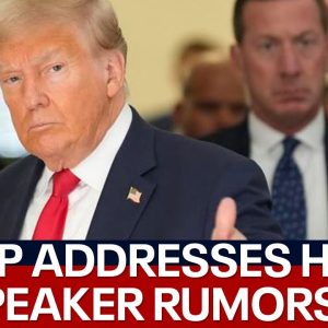 Trump addresses if he'll run for House Speaker | LiveNOW from FOX