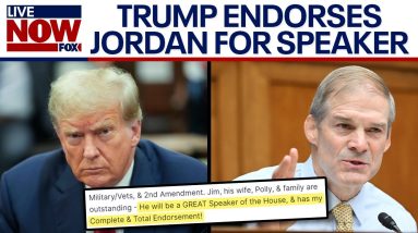 Trump endorses Rep. Jim Jordan (R-OH) for House Speaker | LiveNOW from FOX