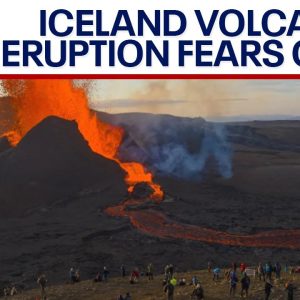 Iceland volcano eruption causes thousands to evacuate, eruption imminent | LiveNOW from FOX