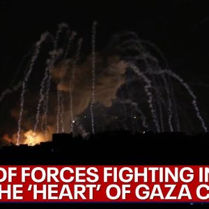 Israel-Hamas war: Israeli forces fighting in the 'heart' of Gaza City | LiveNOW from FOX