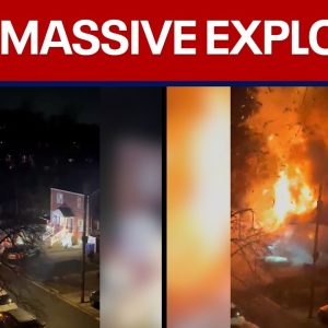 House explosion Arlington, VA: suspect fired flare gun, causing massive blast | LiveNOW from FOX