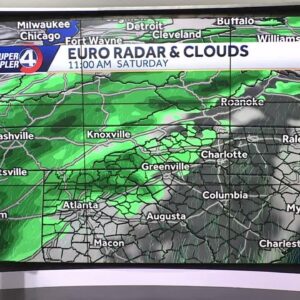 Isolated thunderstorms this week