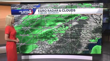 Isolated thunderstorms this week