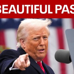 BREAKING: Trump's "Big Beautiful Bill" passes Senate, Vance makes tie breaking vote