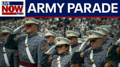 FULL PARADE: US Army 250 year celebration, with fireworks, concert, Trump speech