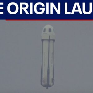 Blue Origin's New Shepard Crewed Flight