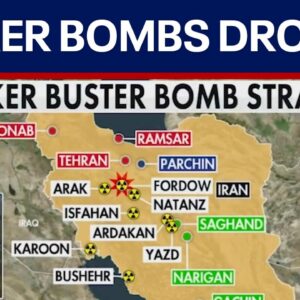 BREAKING: B2 bombers drop massive "bunker bombs" on Iran