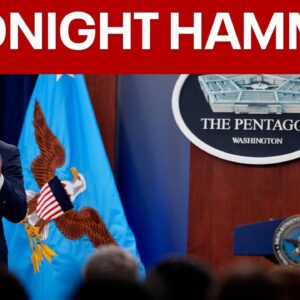BREAKING: Pentagon outlines operation 'Midnight Hammer' strike on Iran