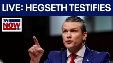 WATCH: Pete Hegseth testifies at Senate hearing on the 2026 Pentagon budget request