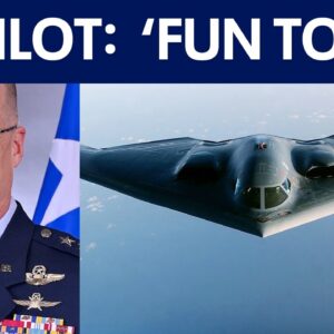 Former B2 pilot on flying famous stealth bomber