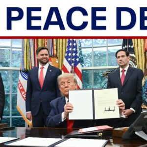 FULL: President Trump speaks on Rwanda, Congo peace deal