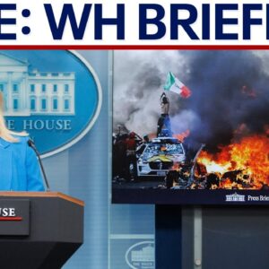 FULL: White House press briefing amid Iran conflict