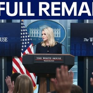 Full: White House Press Briefing amid Israel-Iran conflict