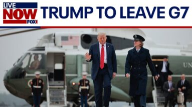 BREAKING: Trump leaving G7 summit early due to Middle East conflict, WH says | LiveNOW from FOX
