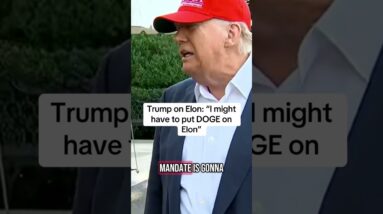Trump threatens to put DOGE on Elon: "DOGE is the monster that might have to go back and eat Elon"