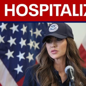 BREAKING: Sec. Kristi Noem hospitalized due to allergic reaction, DHS says | LiveNOW from FOX