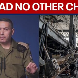 IDF says they had 'no other choice' regarding Iran  | LiveNOW from FOX