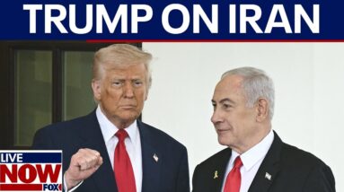 Iran & Israel trade strikes at Trump weighs involvement