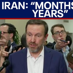 Iran strikes: "months, not years" says Democratic Senator